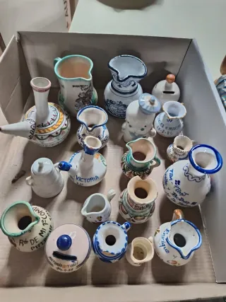 Lote Cerámica Figuritas Varias