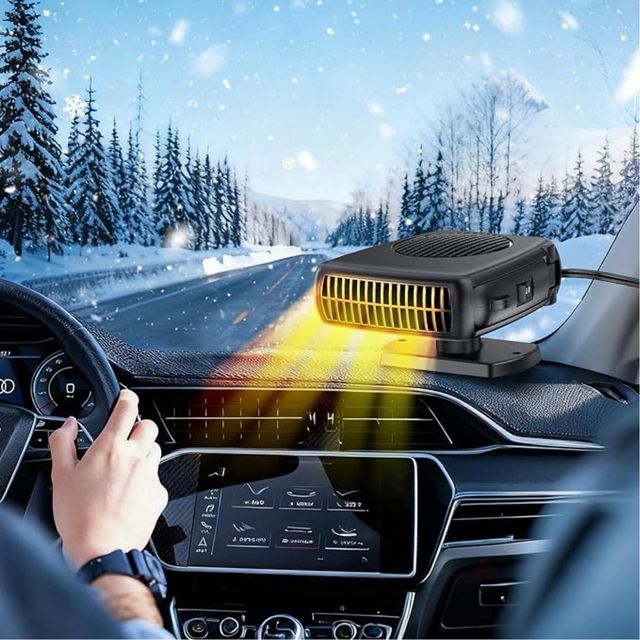 Ventilador Coche 12V Negro SIN ESTRENAR