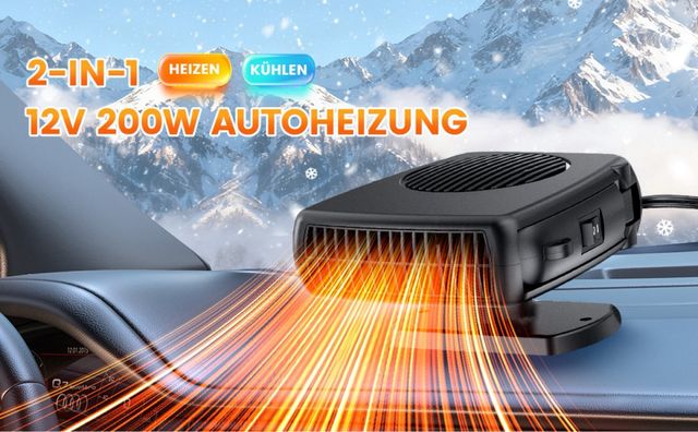 Ventilador Coche 12V Negro SIN ESTRENAR