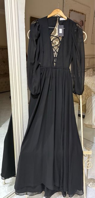 Vestido Flamingo Negro