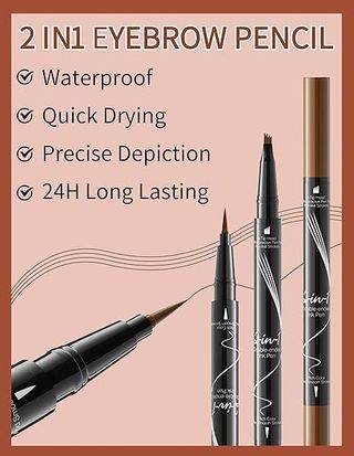 Lápiz de Cejas Erinde Microblading Marrón