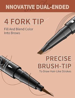 Lápiz de Cejas Erinde Microblading Marrón