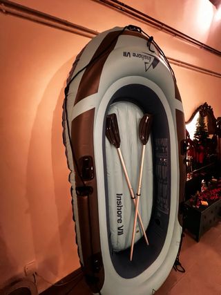 Barco inflable y tabla paddle surf