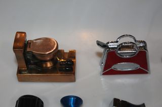 Lote 10 mecheros originales años 90