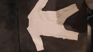 Conjunto bebé blanco 0 meses