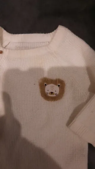 Conjunto bebé blanco 0 meses