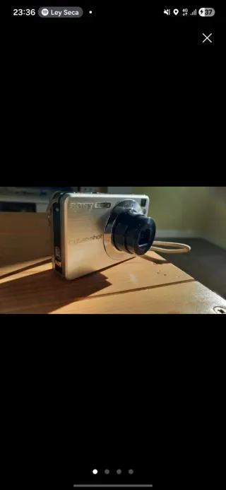 Cámara Sony DSC-W110 Plata