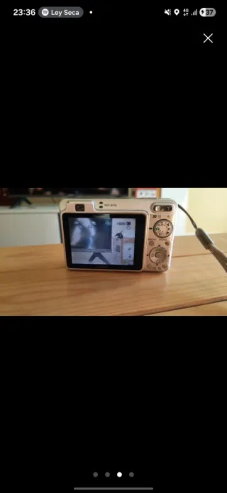 Cámara Sony DSC-W110 Plata