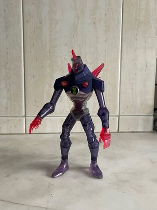 Boneco Ben 10 Alien Force Chromastone Translúcido