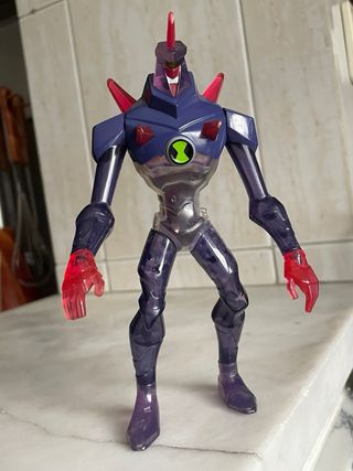 Boneco Ben 10 Alien Force Chromastone Translúcido