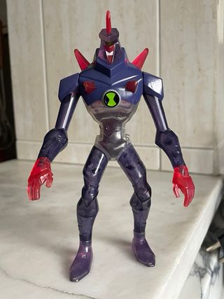 Boneco Ben 10 Alien Force Chromastone Translúcido