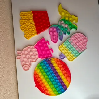 Lotto 4 Pop It Multicolore