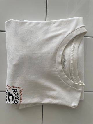 Camiseta Quiksilver manga larga blanca talla L