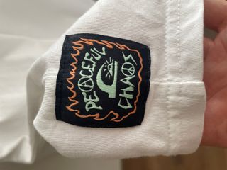 Camiseta Quiksilver manga larga blanca talla L