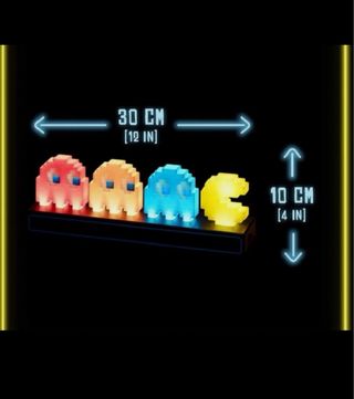 Lampada Pacman e fantasmi