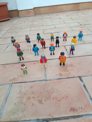 Muñecos Playmobil con accesorios