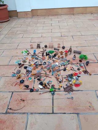 Muñecos Playmobil con accesorios