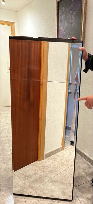 3 Specchi con Bordo Smussato