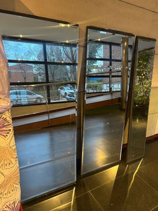 3 Specchi con Bordo Smussato