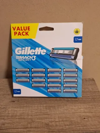 17 recambios Gillette Mach3 sport