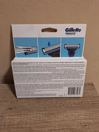 17 recambios Gillette Mach3 sport