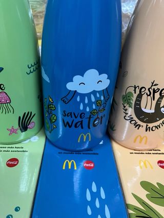 Lote 4 termos McDonald's nuevos