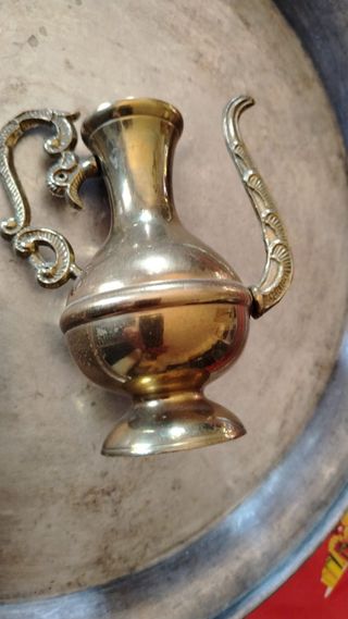 Jarra Bronce Grueso 12 cm