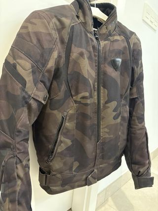 Chaqueta Moto Revit Camuflaje