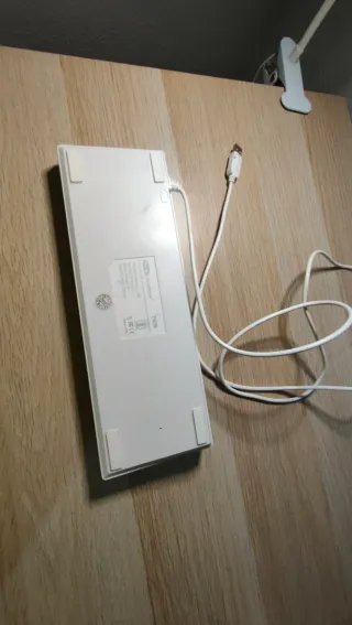 Teclado Magegee Azul y Blanco