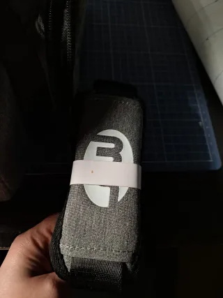 Trona de viaje portátil con bolsillos