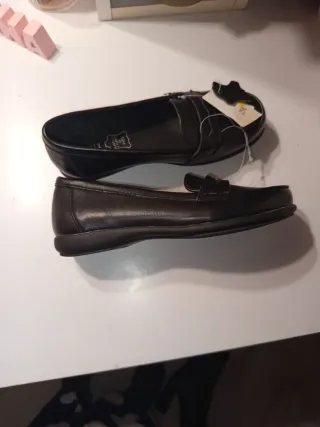 Zapato niña piel negro