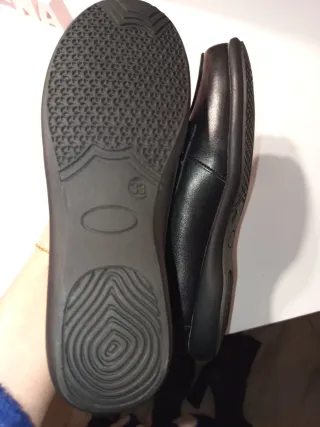 Zapato niña piel negro