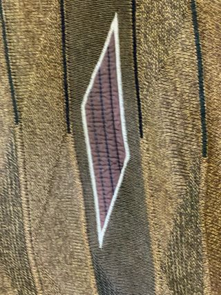 Maglione uomo in maglia beige e marrone