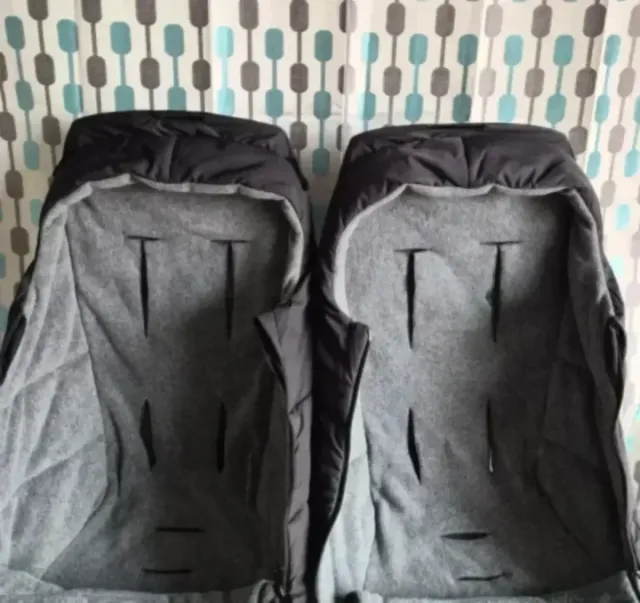 SACO SILLA POLAR REPELENTE AL AGUA, NEGRO