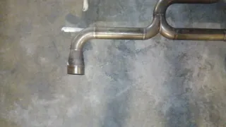 Tubo de escape tramo final inox ford focus mk2