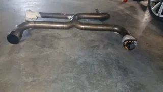 Tubo de escape tramo final inox ford focus mk2