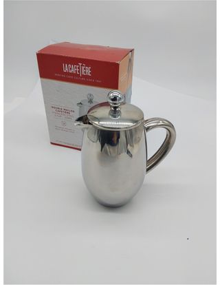 La Cafetière Acero Inoxidable Doble Pared Aislado