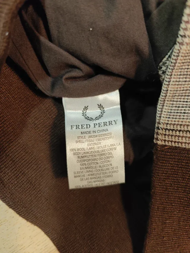 Chaqueta Fred Perry Mujer - Talla M