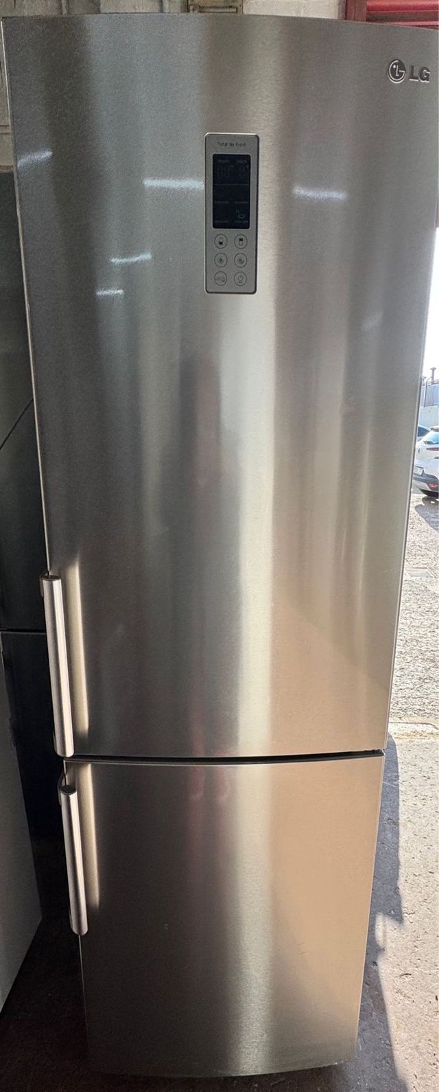 FRIGORÍFICO COMBI NO FROST MARCA LG EN INOX
