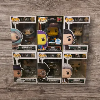 Lote 6 Funko Pop! Loki Marvel