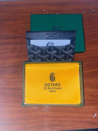 Tarjetero Goyard Negro
