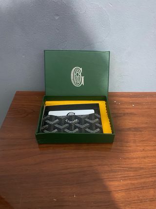 Tarjetero Goyard Negro