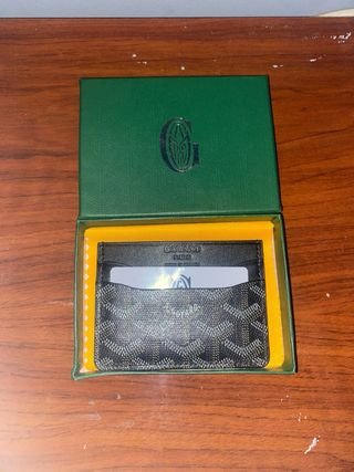 Tarjetero Goyard Negro