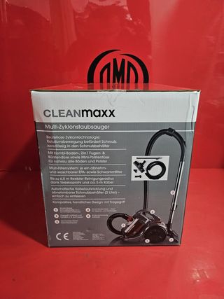Aspiradora Cleanmaxx Filtro EPA / 800W, Nueva.