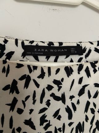 Blusa Zara Estampada