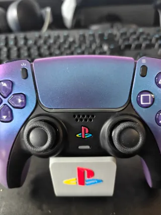 Mando PS5 Azul Croma + Joysticks Magnéticos