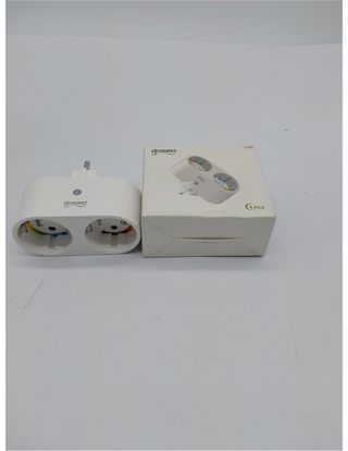 enchufe 15A doble conexion wifi- blanco-SILUMEN.
