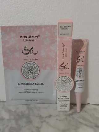 Kiss Beauty Set Cuidado Facial Rosa