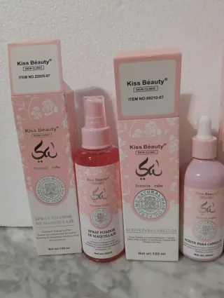 Kiss Beauty Set Cuidado Facial Rosa
