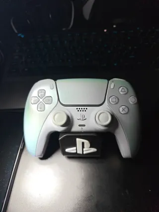 Mando PS5 Blanco Perla + Joysticks Magnéticos